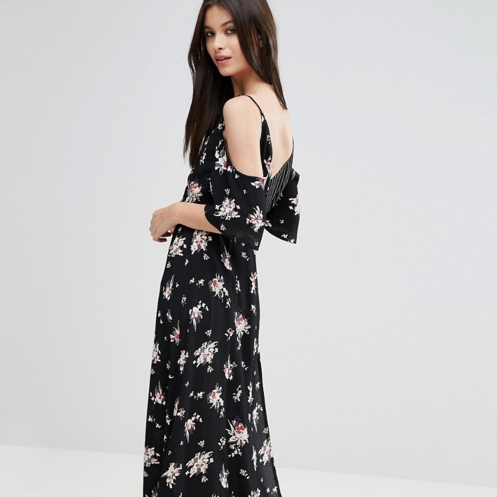 ASOS wrap maxi dress